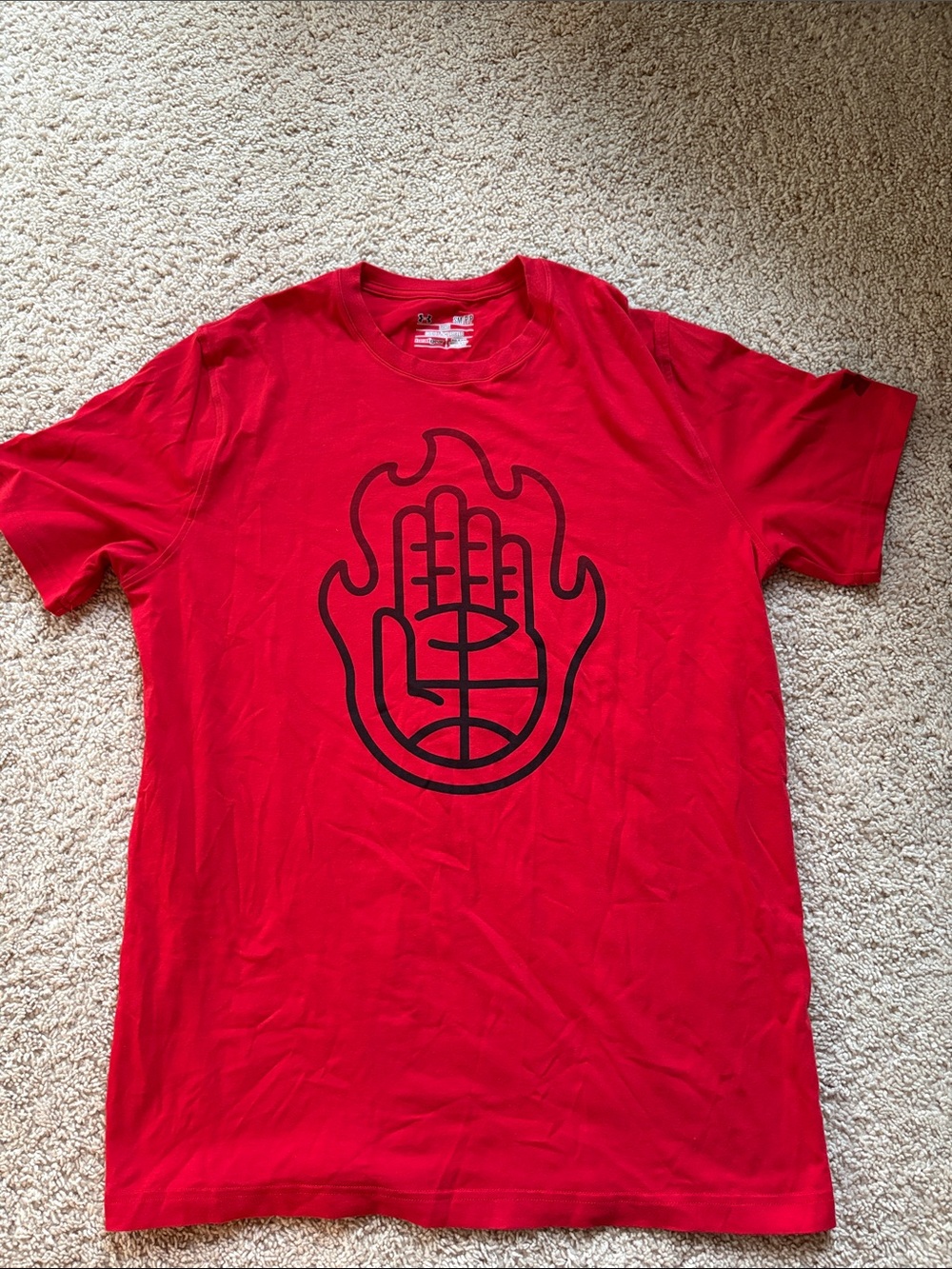 EUC-Under Armour Men's Basketball Graphic Crewneck T-Shirt